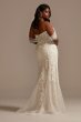 Removable Sleeve and Train Tall Plus Wedding Dress Galina Signature 4XL9LSSWG881