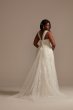 Removable Sleeve and Train Tall Plus Wedding Dress Galina Signature 4XL9LSSWG881