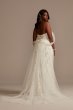 Removable Sleeves Tall Plus Bodysuit Wedding Dress Galina Signature 4XL9MBSWG881