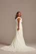 Crepe Off-the-Shoulder Tall Plus Mermaid Dress David's Bridal 4XL9WG4013