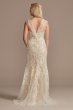 Detachable Sleeves and Train Tall Wedding Dress Galina Signature 4XLLSSWG881