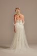 Detachable Sleeves and Train Tall Wedding Dress Galina Signature 4XLLSSWG881