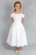 Cold Shoulder Princess Seam Communion Dress C5-378