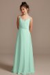 Spaghetti Strap Full Skirt Junior Bridesmaid Dress David's Bridal JB9918