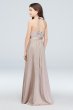 V-Neck Halter Junior Bridesmaid Dress with Sash White by Vera Wang JBVW0214