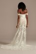 Illusion Lace Bodysuit Petite Wedding Dress Galina Signature 7MBSWG899