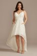 High-Low Lace Dress with Spaghetti Straps DB Studio WBM2400V4