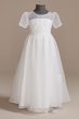 Short Sleeve Flower Girl Dress with Appliques DB Studio WG1439