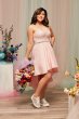 Embellished Plus Quince Gown with Detachable Skirt Fifteen Roses 8FR2110