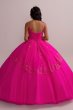 Corded Lace Quince Ball Gown with Bolero Fifteen Roses FR2112