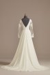 Long Sleeve Lace Applique Tall Wedding Dress Galina Signature 4XLSLLBSWG842