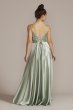 Satin Prom Dress with Beaded Bodice Jules and Cleo D24NY22004