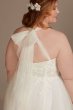 Convertible Straps Draped Tall Plus Wedding Dress Melissa Sweet 4XL8LSMS251246