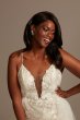 Sequin Removable Train Tall Plus Wedding Dress Galina Signature 4XL9SWG882