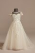 Appliqued Cap Sleeve Lace-Up Flower Girl Dress DB Studio WG1431