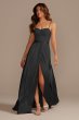 Crepe Corset Bridesmaid Dress with Charmeuse Skirt Galina Signature GS290039