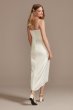 Hand-Pleated Spaghetti Strap Charmeuse Slip Dress DB Studio SDWG0935