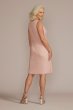 Embellished Scoop Neck Short Jacket Sheath Dress RM Richards 2583