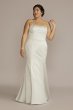 Satin Strapless Mermaid Plus Size Wedding Dress DB Studio BLANKSTRUMPETPLUS