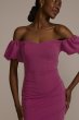 Off-the-Shoulder Puff Sleeve Midi Dress DB Studio D39NY22326