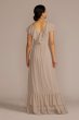 Chiffon Ruffle Boho Bridesmaid Dress David's Bridal F20586