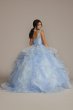 Two-Piece Embellished Lace Quince Gown Fifteen Roses FR2205