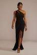 Stretch Crepe One-Shoulder Bridesmaid Dress Galina Signature GS290095