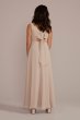 Chiffon Junior Bridesmaid Dress with Tie Back David's Bridal JB9939