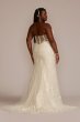 Sparkling Corset Bodice Tall Plus Wedding Gown Galina Signature 4XL9SWG920