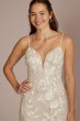 Lace Applique Tulle V-Neck Mermaid Wedding Gown Melissa Sweet MS251255