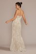 Lace Sheath Wedding Gown with Overskirt Galina Signature SWG916