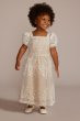 Floral Lace Cap Sleeve Flower Girl Dress DB Studio WG1453