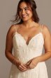 A-Line Plus Size Wedding Dress with Double Straps Melissa Sweet 4XL8MS251177