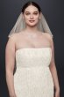 Beaded Lace Wedding Dress with Empire Waist Galina 4XL9S8551