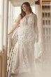 Illusion Keyhole Applique Tall Plus Wedding Dress Galina Signature 4XL9SWG843