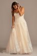 Strapless Beaded Plus Size Wedding Dress Jewel 4XL9V3836