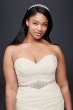 Lace-Up Plus Size Mermaid Wedding Dress David's Bridal Collection 4XL9WG3832