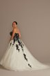 Tulle and Sheer Lace Plus Size Wedding Dress David's Bridal Collection 4XL9WG3861