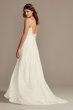 Leaf Pattern Lace A-Line Tall Wedding Dress Melissa Sweet 4XLMS251220