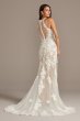 Illusion Keyhole Applique Tall Wedding Dress Galina Signature 4XLSWG843