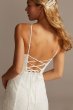 Halter Keyhole Lace Dress with Lace-Up Back DB Studio 650711