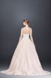 Oleg Cassini Strapless Petite Wedding Dress Oleg Cassini 7CWG749