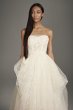 Stencil Sequin Petite Ball Gown Wedding Dress White by Vera Wang 7VW351487