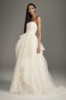 Stencil Sequin Petite Ball Gown Wedding Dress White by Vera Wang 7VW351487