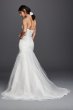 Petite Strapless Mermaid Tulle Wedding Dress David's Bridal Collection 7WG3791