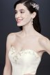 Beaded Satin Mermaid Petite Wedding Dress David's Bridal Collection 7WG3962