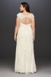 Melissa Sweet Vintage Lace Plus Size Wedding Dress Melissa Sweet 8MS251122