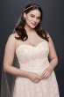 Melissa Sweet Lace A-Line Plus Size Wedding Dress Melissa Sweet 8MS251174