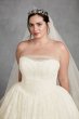 White by Vera Wang Corded Plus Size Wedding Dress White by Vera Wang 8VW351372