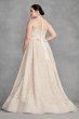 White by Vera Wang Macrame Plus Size Wedding Dress White by Vera Wang 8VW351400